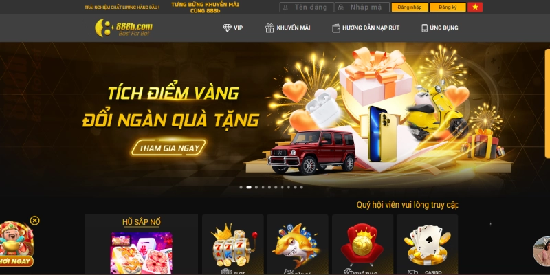 Nhà cái 888B đỉnh cao giải trí dành cho bạn